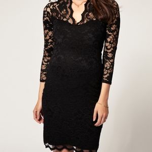 Asos Maternity Lace Mini Dress